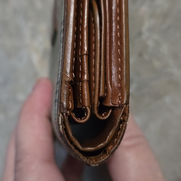 Burberry Vintage Leather Bifold Nova Check Wallet - Picture 10 of 14